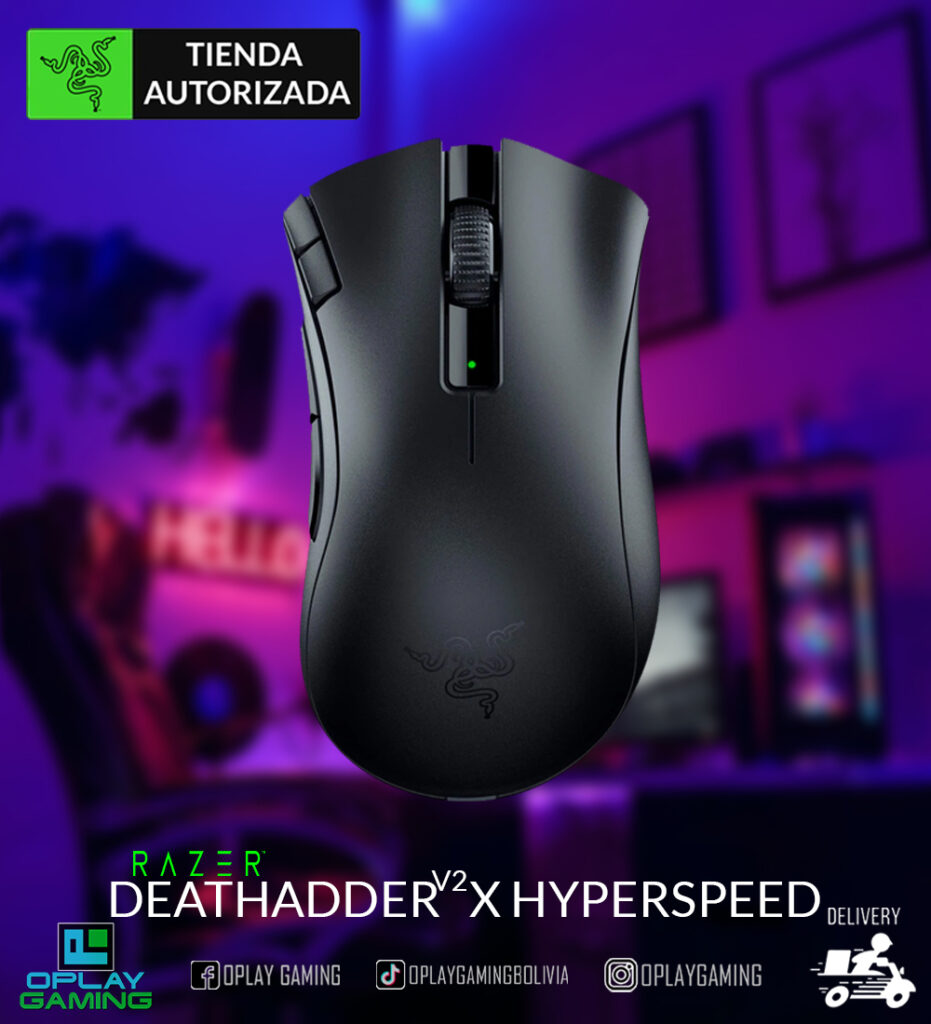Deathadde DeathAdder V2 X HyperSpeed Mouse Gaming Inalambrico Razer – OPlayGaming